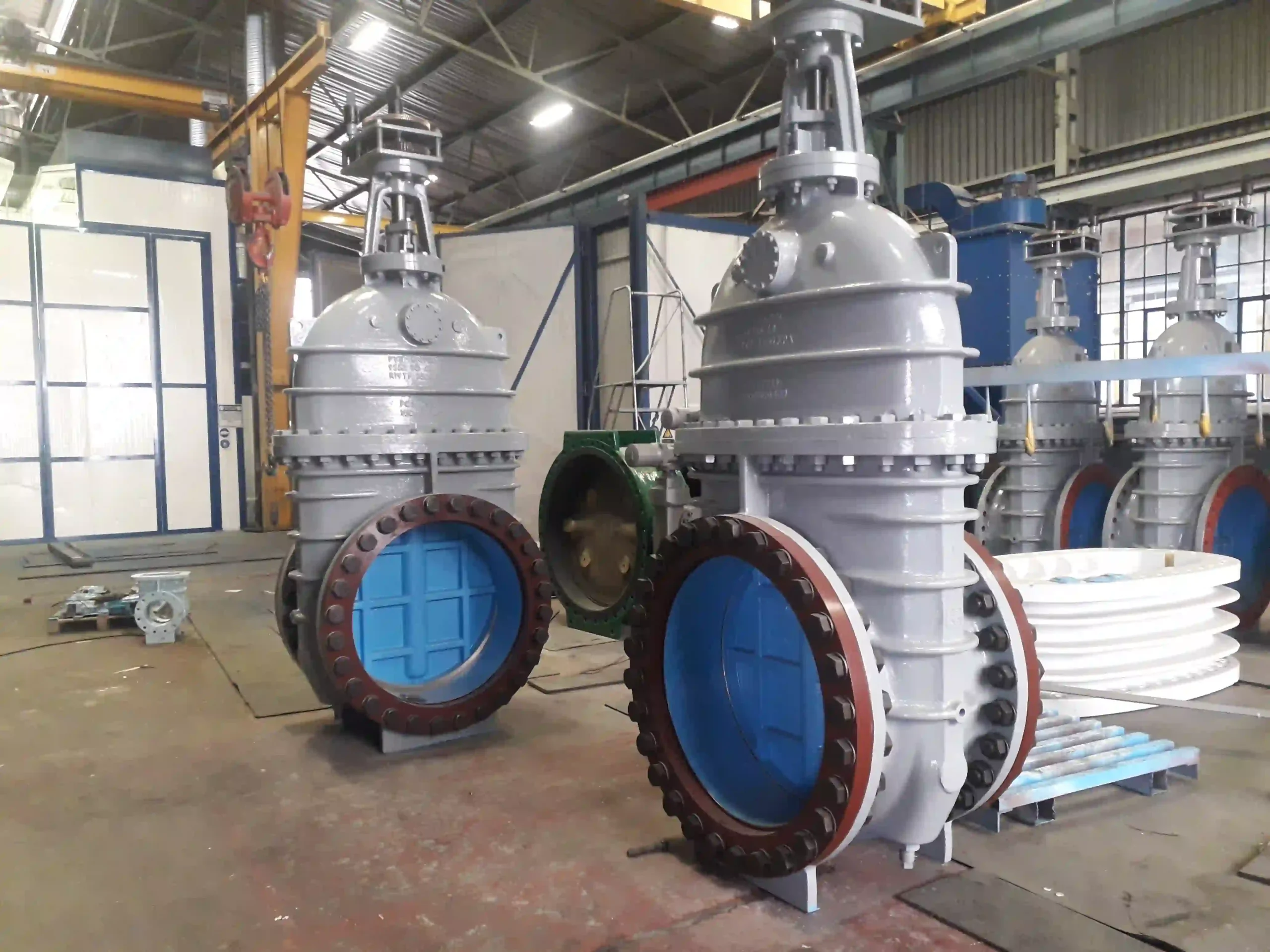 Large industrial gate valves supplied for the Rand Water M11 pipeline network