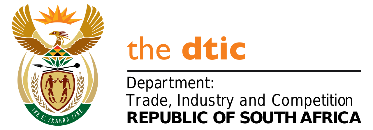 Department of Trade, Industry and Competition (the dtic), Republic of South Africa
